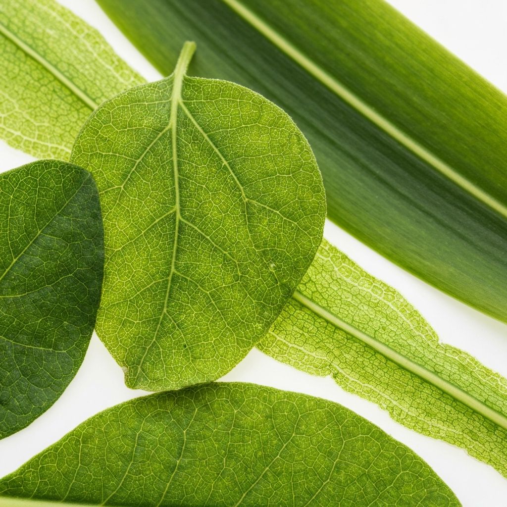 Macro botanical detail of plant tissue